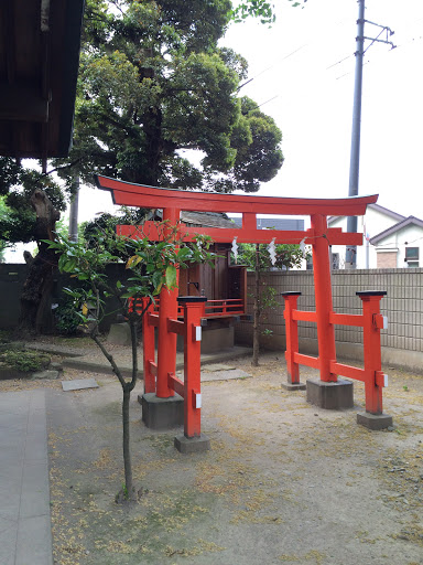 葛西神社の中の諏訪神社