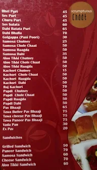 Udipi's Upahar menu 3