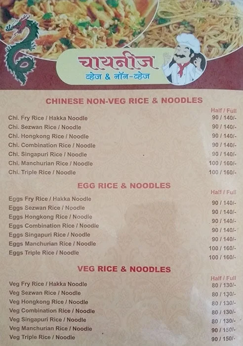 Hotel Ghanshyam menu 