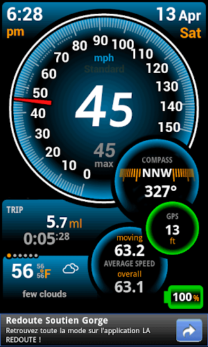 Ulysse Speedometer screenshot 0