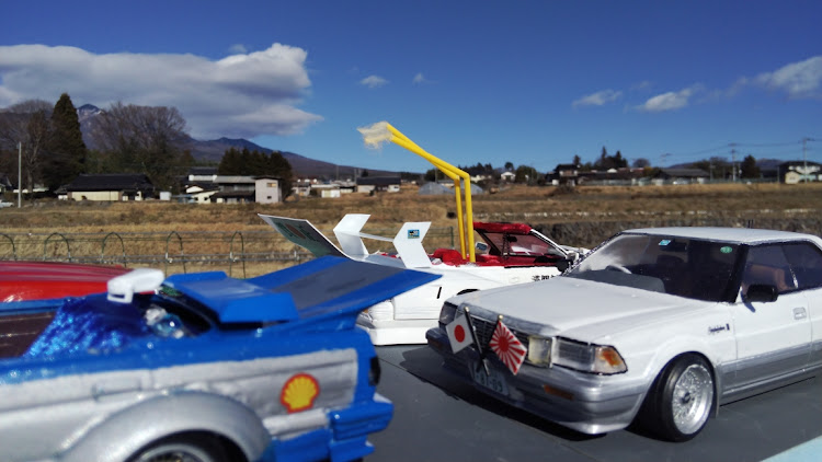 ハイゼットカーゴのプラモデル・卓上☆麗心愚・2019謹賀新年に関するカスタム事例の投稿画像6枚目