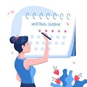 Periods tracker calendar