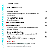 Longitude 73 - Le Meridien Goa menu 7