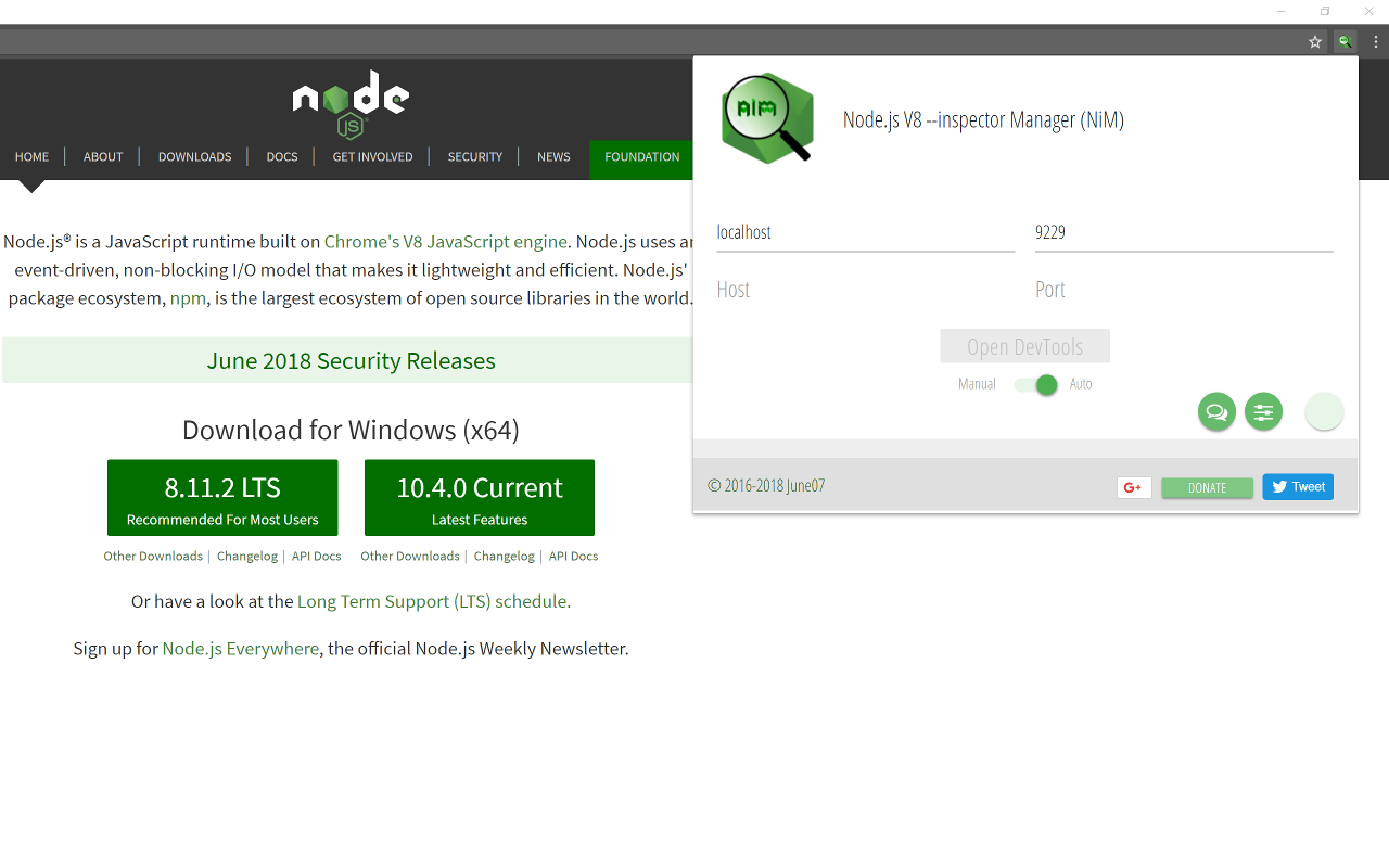 Node.js V8 --inspector Manager (NiM) Preview image 4