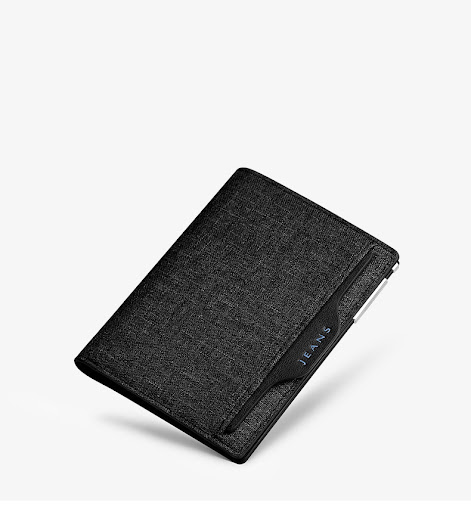 Title 3, Mens Fashion Multifunctional Short Canvas Card...