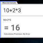 Cover Image of डाउनलोड Blue Line Console - keyboard based launcher 1.0.3 APK