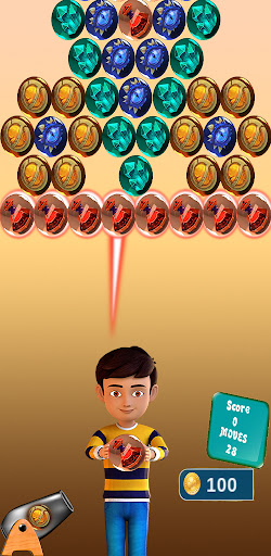 Rudra Pop Bubble Shooter Game