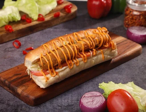 Fried Chicken Seekh Kebab Sub