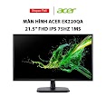 [Mã Elmall5 Giảm Đến 500K] Màn Hình Acer Ek220Qa 21.5" Fhd Ips 75Hz 1Ms