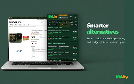 BidJig: Automatic Price Comparison & Coupons screenshot 3