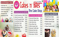 Cakes'N'Bites. The Cake & Cafe Shop menu 1