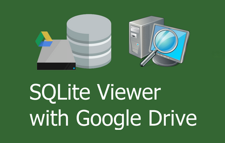 SQLite Viewer with Google Drive small promo image