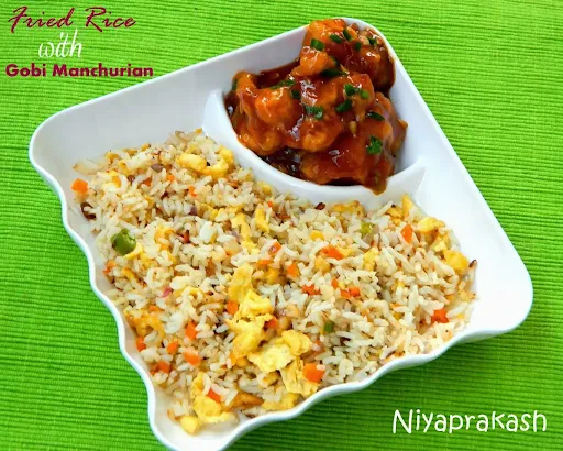 Egg Manchurian Rice