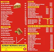 Khana Khazana menu 1