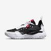 jordan delta 2 black / off noir / white / university red