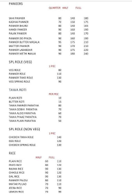 Javani Deewani Restaurant menu 3