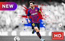 Leo Messi HD Popular Football Theme small promo image