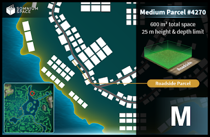 Medium #4270 (M) parcel in Somnium Space