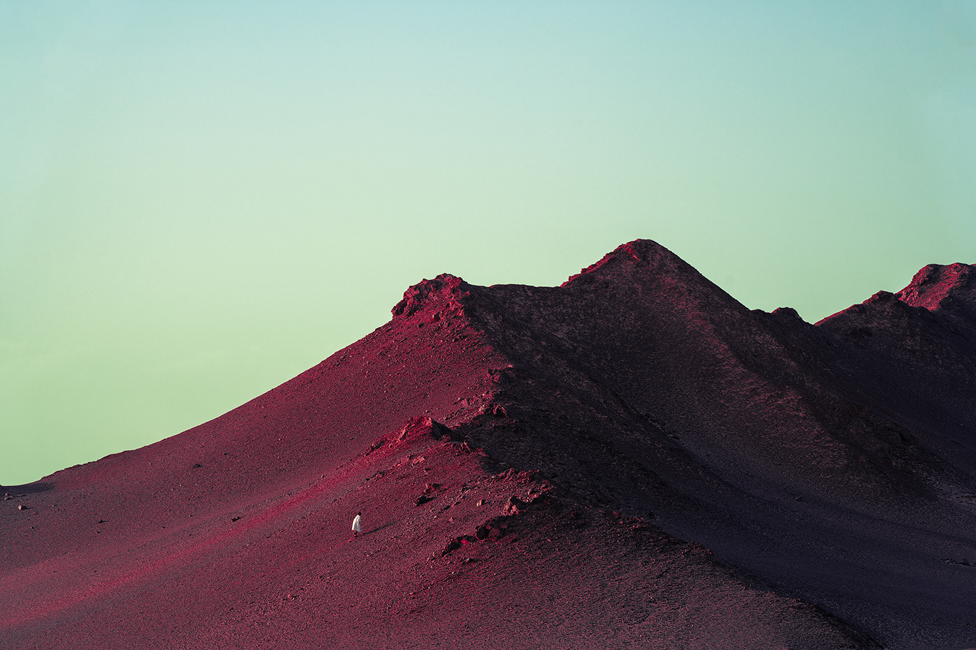 Black gobi color Gobi Desert no man's land Qinghai 黑独山