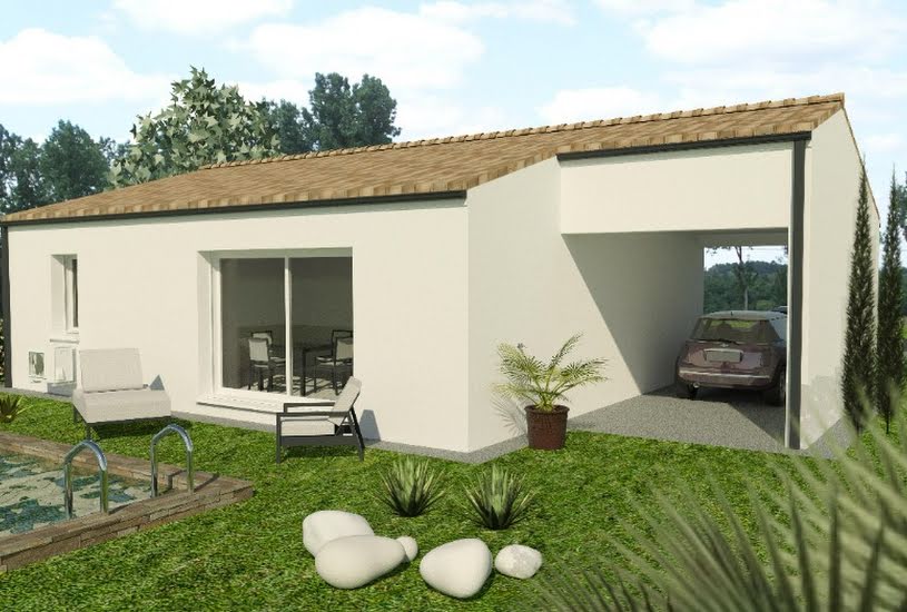  Vente Terrain + Maison - Terrain : 371m² - Maison : 70m² à Saintes (17100) 