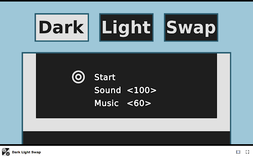 Dark Light Swap - Manipulate negative space to solve puzzles! Preview 2