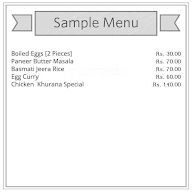 Chicken Khurana menu 1