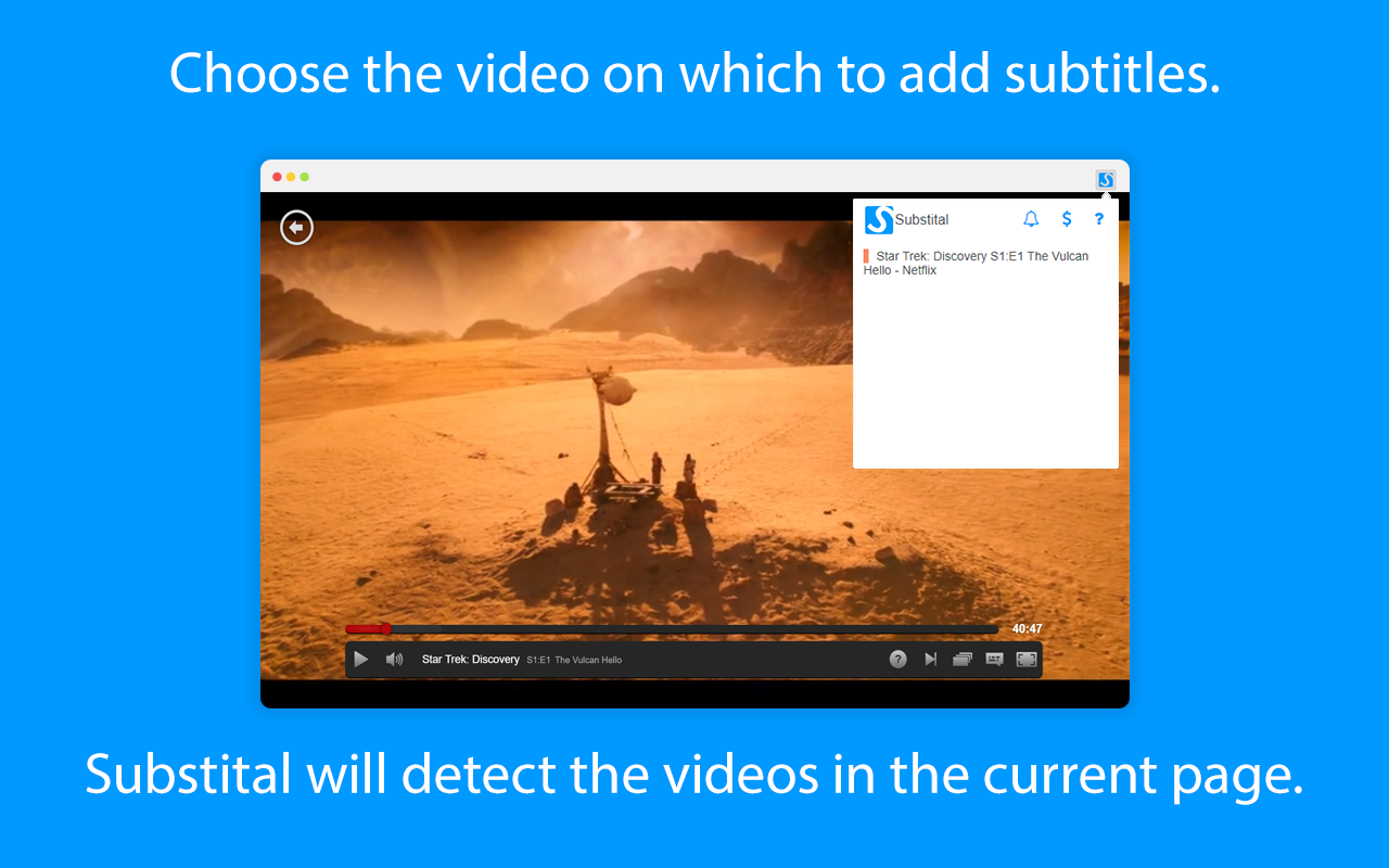 Substital: Add subtitles to videos and movies Preview image 4