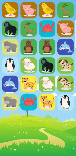 Screenshot TalkTalkMemory - animal names