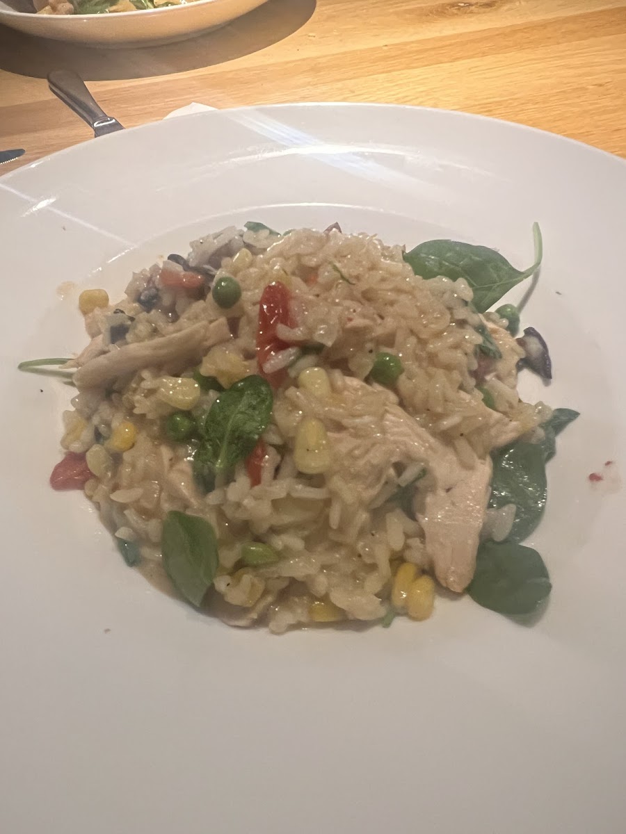 Gluten free risotto