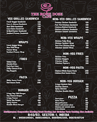 The Rose Dose menu 1