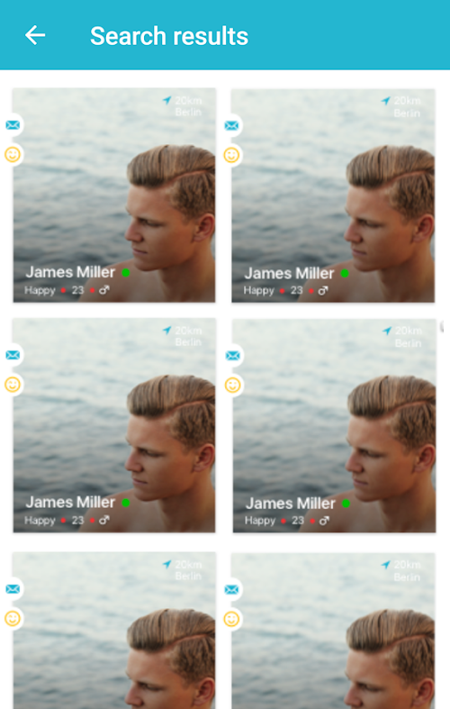 Android application GLXY - for Gays and Lesbians screenshort