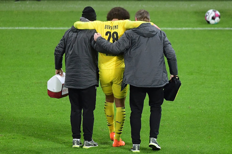 Roberto Martinez réagit à la grave blessure d'Axel Witsel : "Nous attendrons les dernières secondes..."