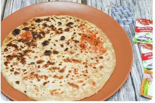 Smoked Barbeque Chicken Paratha