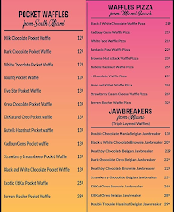 Miami Waffles & Jawbreakers menu 1