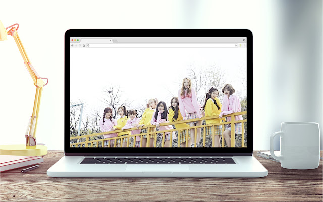 Taeha New Tab Momoland Theme