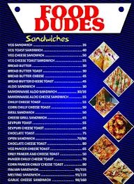 Food Dudes menu 2