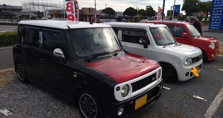 アルトラパンのK-CARコラボ🚗・電波障害😭・金欠レーシング・暑い、、暑いぞおおお！！・熱中症に気をつけて!!に関するカスタム事例の投稿画像1枚目