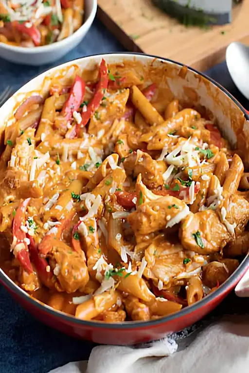 Penne Fusion Barbeque Pasta