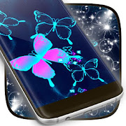 Neon Butterflies Live Wallpaper  Icon