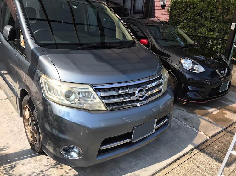 マーチの日産   セレナ・ハイウェイスター・洗車・暑さに負けるな！・ライトに関するカスタム事例の投稿画像2枚目