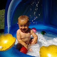 in piscina di 