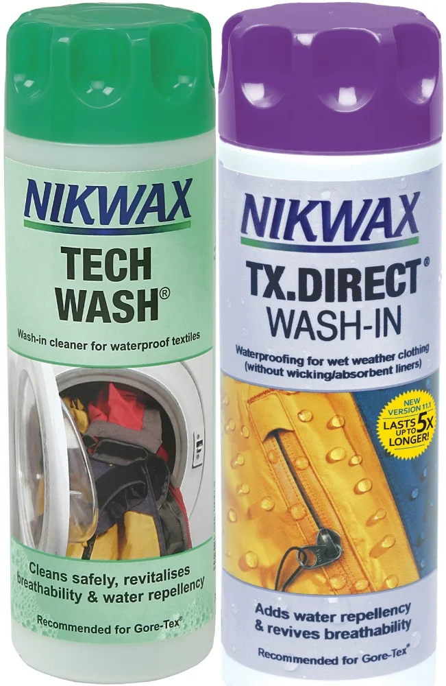 Nikwax Tech Wash / TX.Direct Wash-In Duo