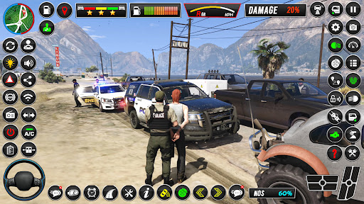 Screenshot NYPD Police Prado Game Offline