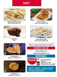 Domino's Pizza menu 5