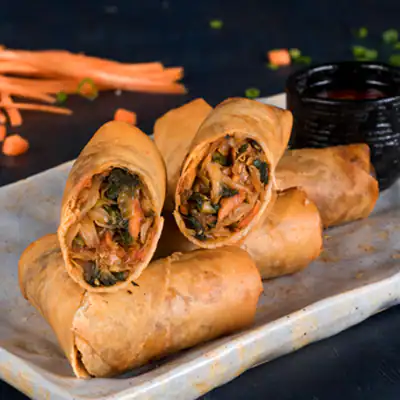 Mussourie Mall Road Chinese Spring Rolls Veg