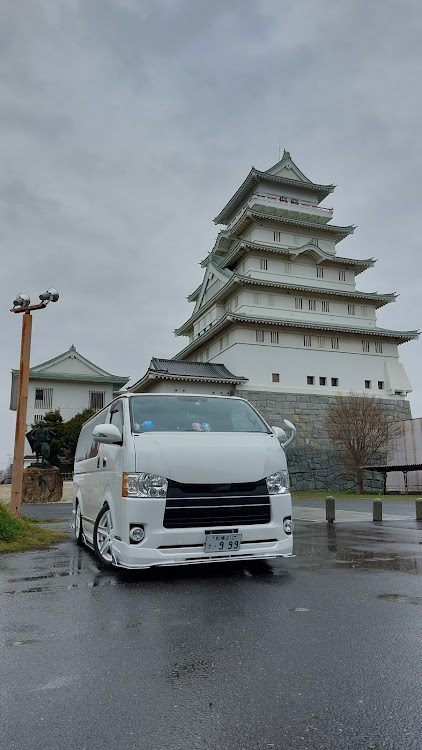 レジアスエースバンの桜とコラボ🌸・元気に生きてますよー・ドライブに関するカスタム事例の投稿画像2枚目