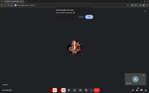 Gmeet kit: Auto-mute, Disable-camera, Save recent meetings & much more Preview 4