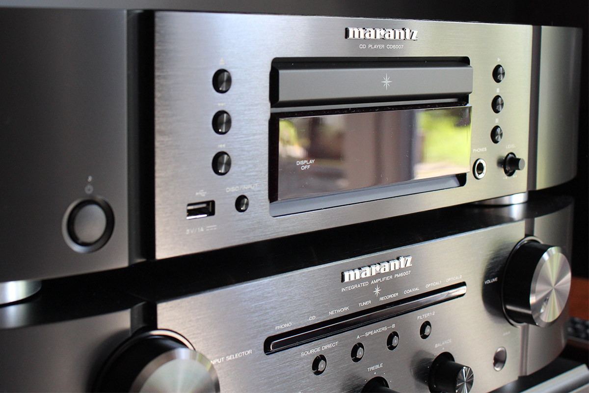 MARANTZ CD6007 CD PLAYER BLACK