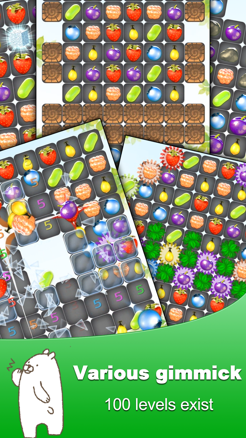 Bear Berry Match-3 Screen 3