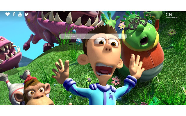 Jimmy Neutron HD Wallpaper New Tab Theme